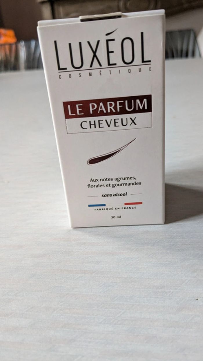 Luxeol parfum cheveux