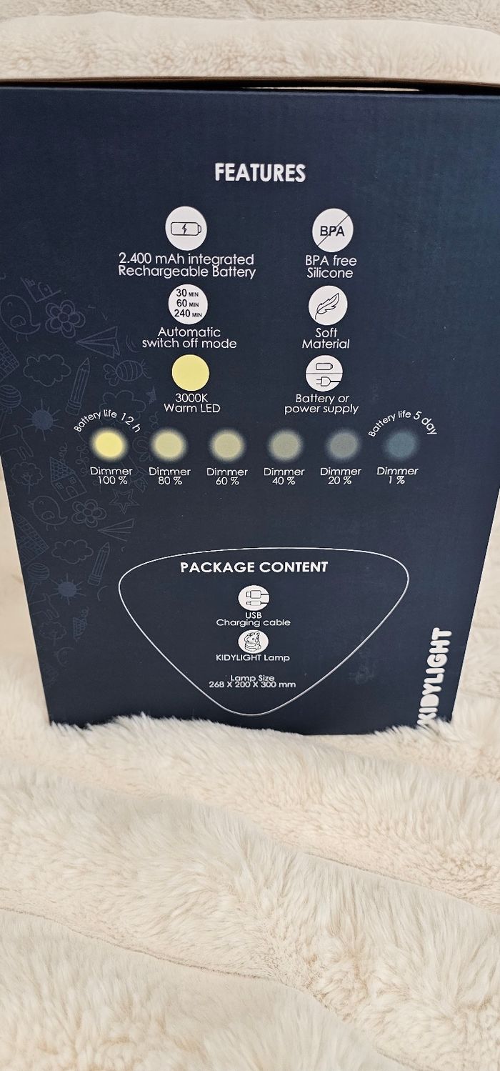 Magnifique veilleuse lumineuse Koala 🐨 XL Kidywolf Neuf - photo numéro 5