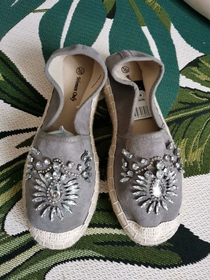 Espadrilles avec strass - photo numéro 3