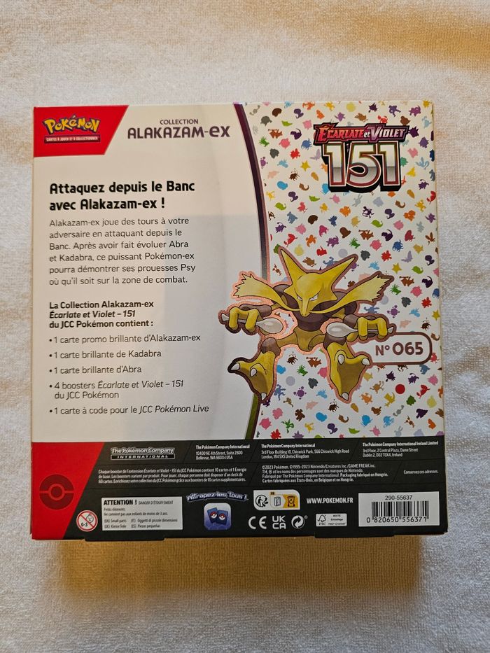 Coffret alakazam ex - photo numéro 2