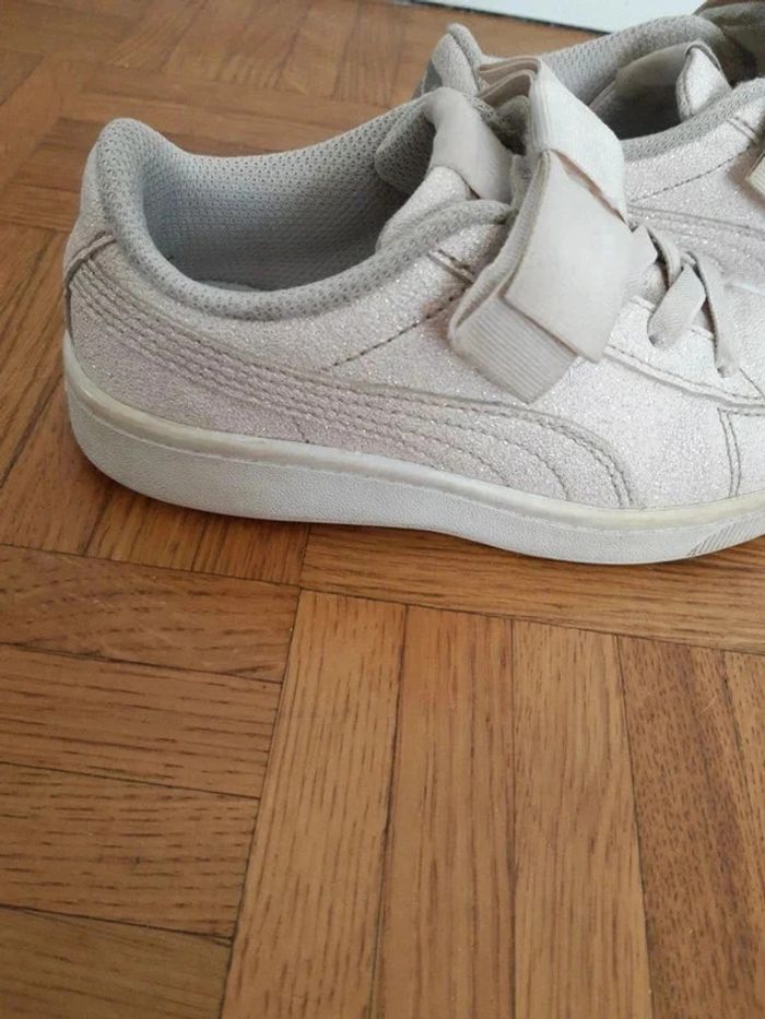 Basket puma 30 rose pailletée - photo numéro 4