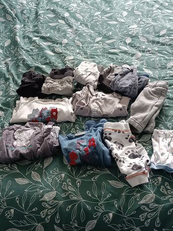 Lot vêtements 1 mois