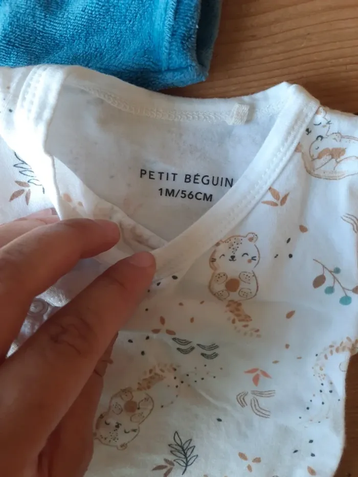 Pyjama et bodie petit beguin - photo numéro 4
