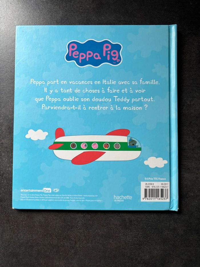 Livre Pepa Pig part en vacances Hachette jeunesse - photo numéro 2