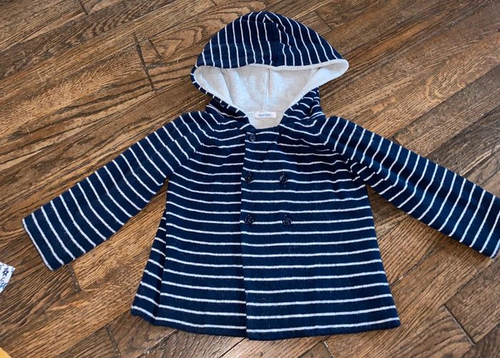 gilet maille Bout'chou 12 mois