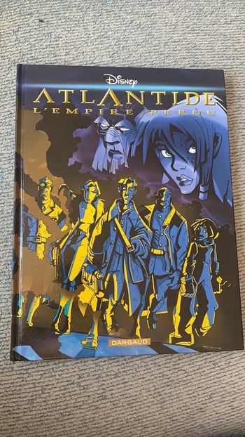 Atlantide l’Empire Perdu Disney BD