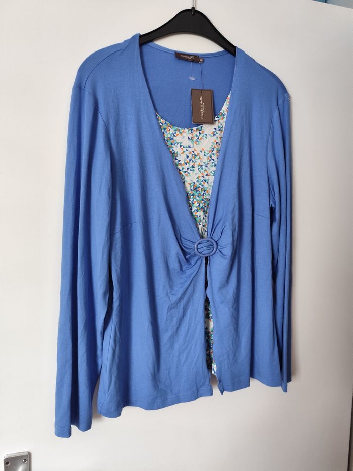 Tunique gilet neuf 48