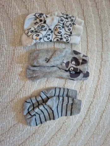 3 paires de chaussettes taille 15/16