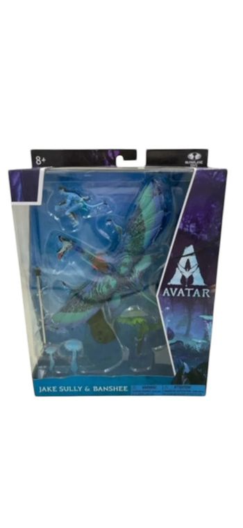 Coffret figurines Avatar World Of Pandora Jake Sully et Banshee McFarlane Toys neuf