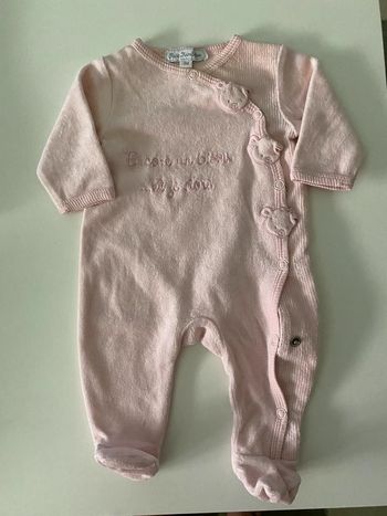 Pyjama velours 3 mois