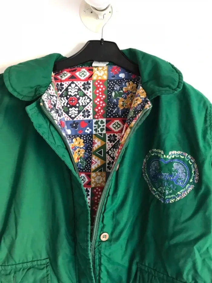 Doudoune verte sapin 8 ans - photo numéro 2