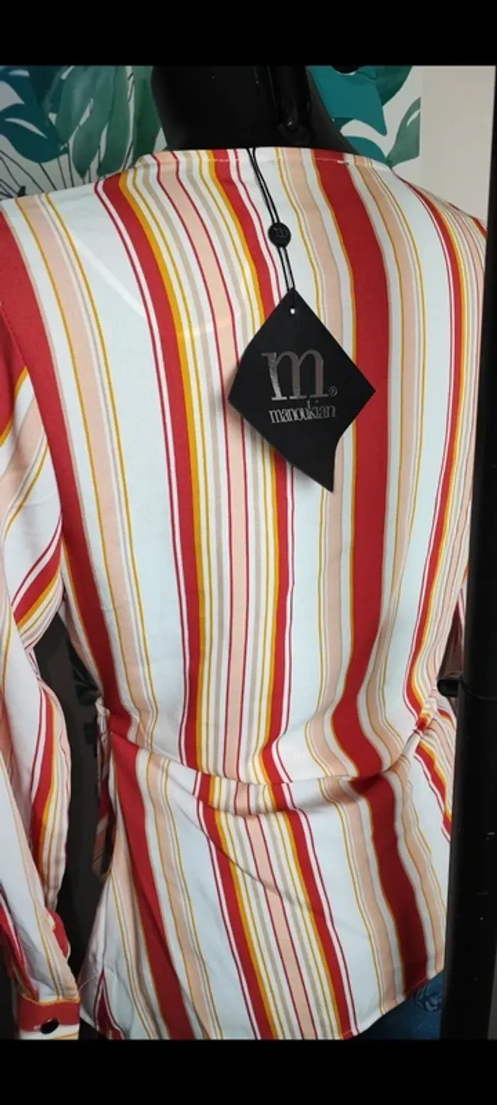 Blouse fluide cache coeur taille 36 - photo numéro 5