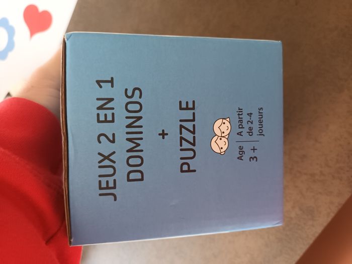 Jeu dominos et puzzle du monde planisphère  en bois animaux 28 pièces  neuf à  partir de 3 ans - photo numéro 3