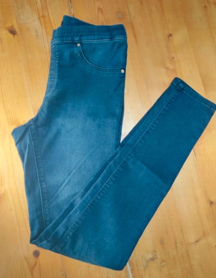 🌺Pantalon stretch imitation jean brut h&m 36🌺 - photo numéro 6