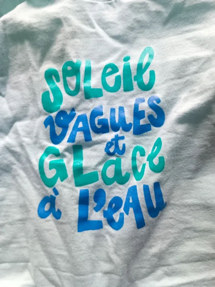Lot de 2 t shirt 6 mois - photo numéro 2