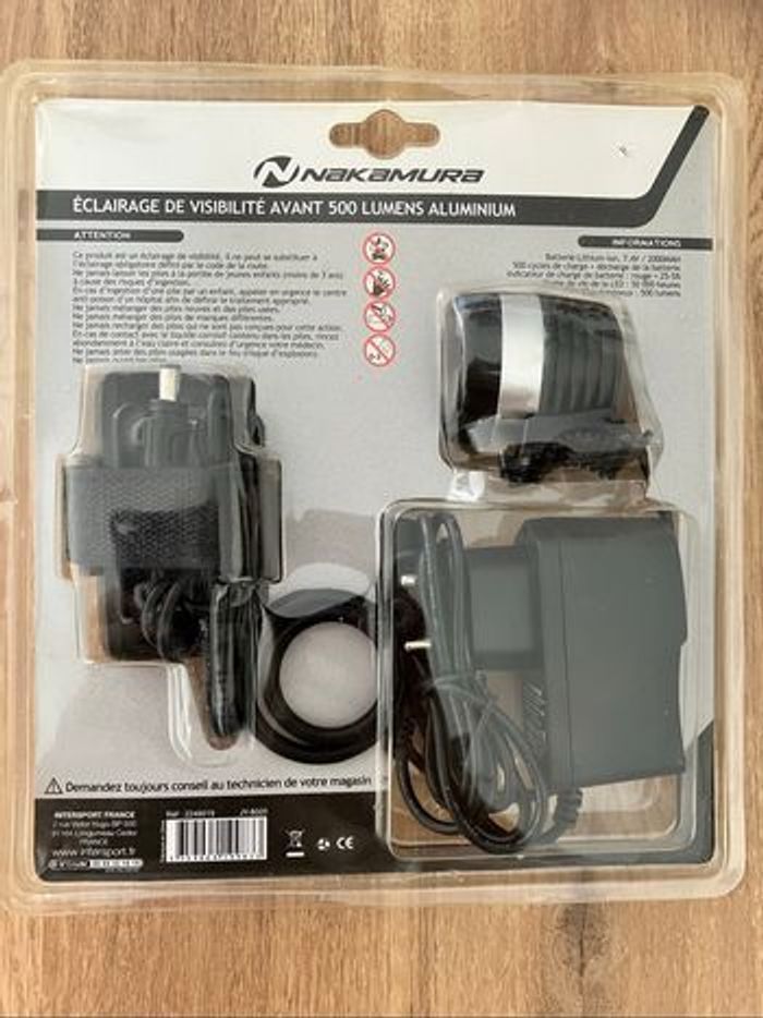 Éclairage de visibilité pour vélo  Marque nakamura  Neuf - photo numéro 3