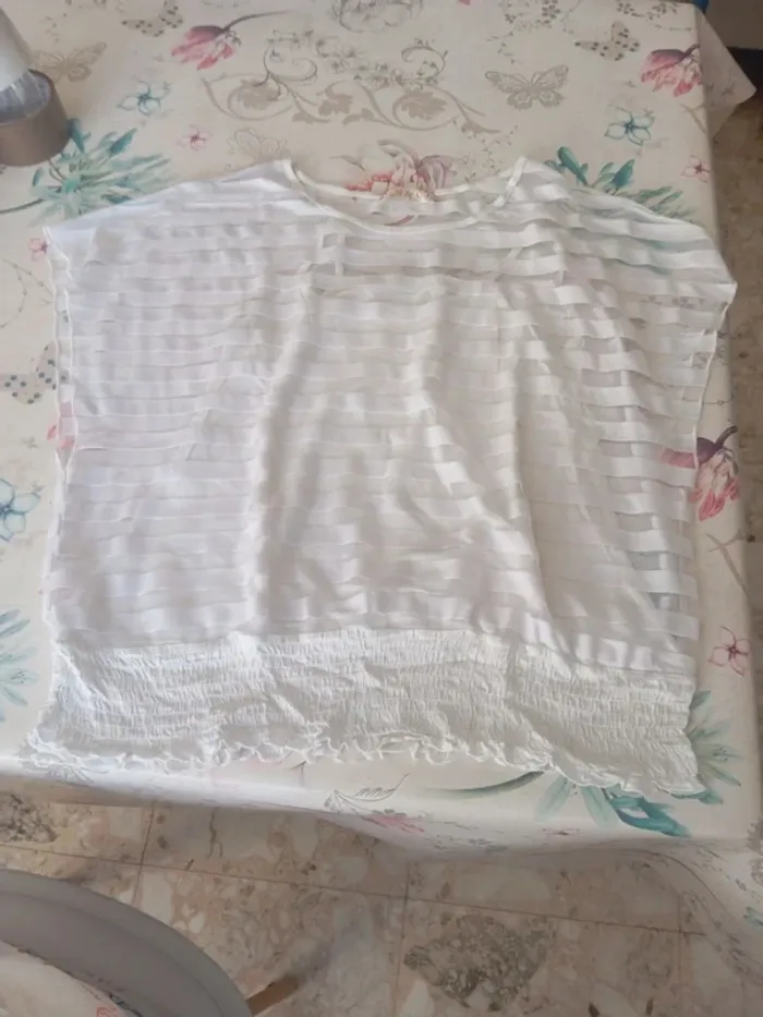 T shirt blanc t L
