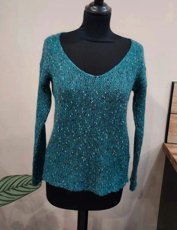 Pull col rond Grain de Malice