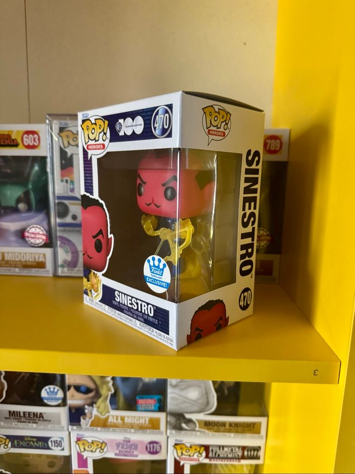 Funko Pop! Heroes 470 - Warner Bros 100 - Sinestro - Funko Exclusive - photo numéro 2