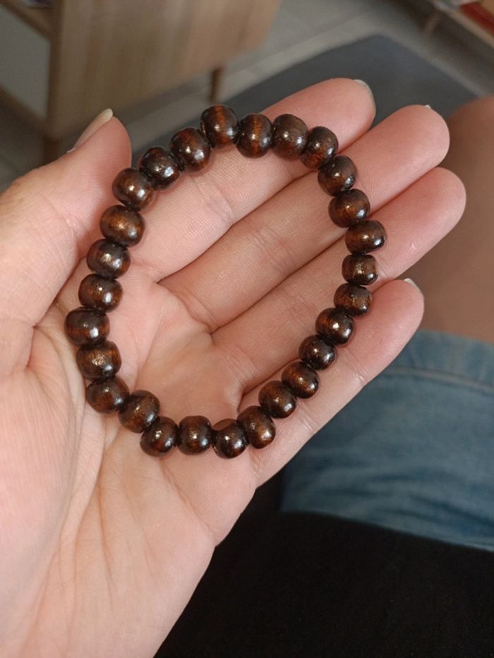 Bracelet bois élastique