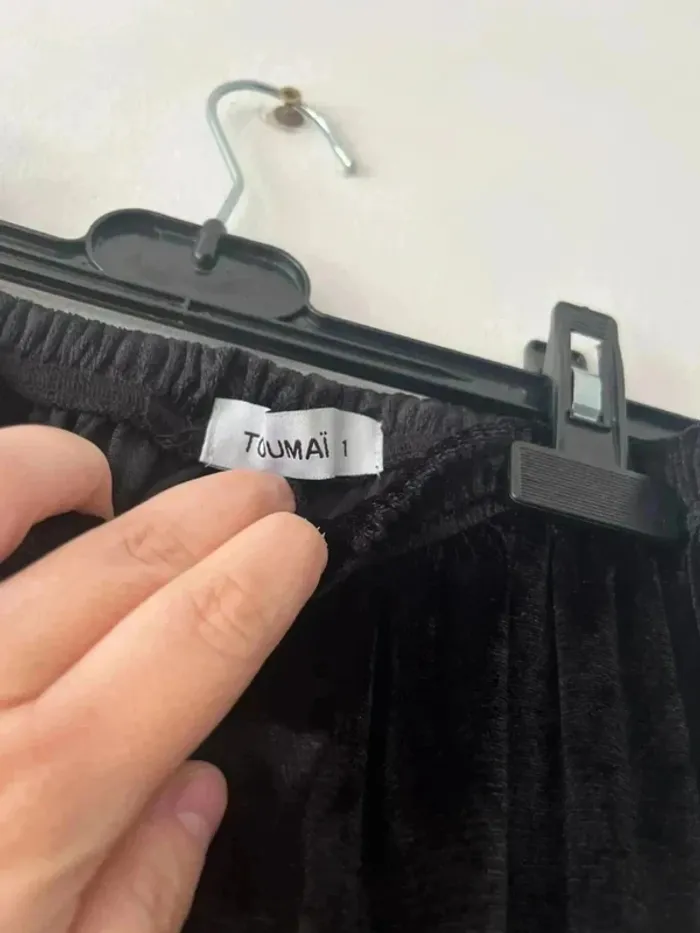 Bas de pyjama effet velour - Taille 36 - photo numéro 4