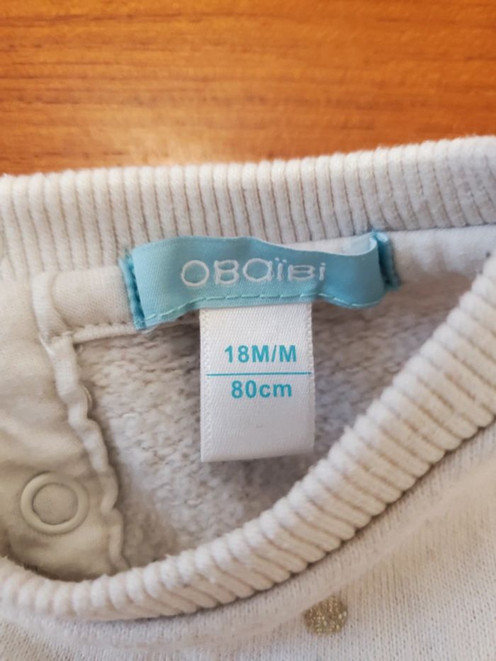 Sweat pull 18mois - photo numéro 3