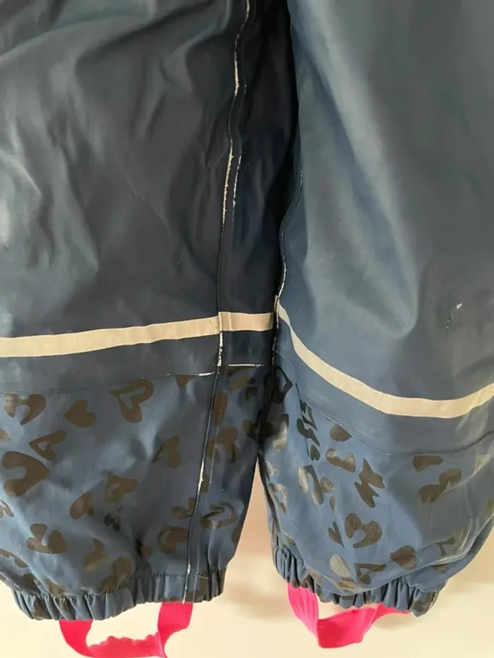 Combinaison bleu marine lupilu 4-6ans - photo numéro 3