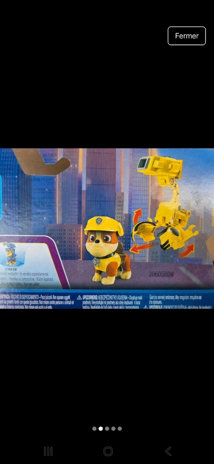 Jouet pat patrouille - photo numéro 2