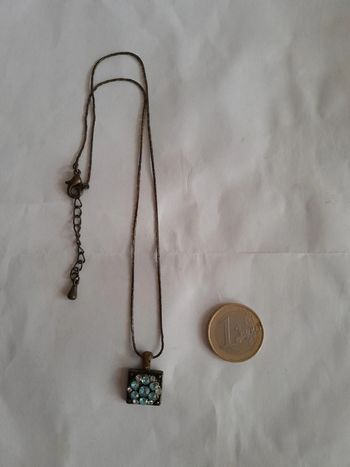 Magnifique collier fin vintage authentique