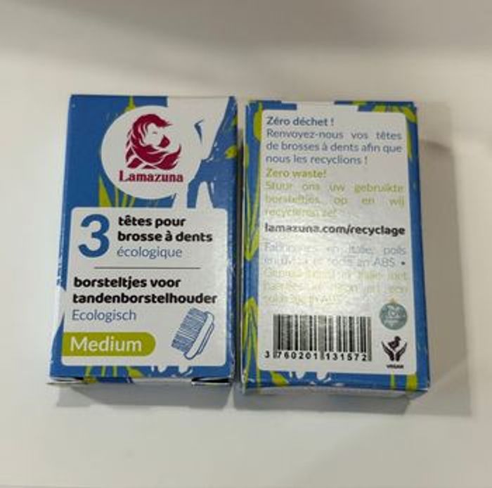Tête de brosse à dents