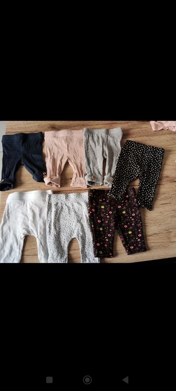 Legging fille 1 mois