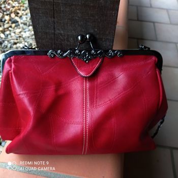 Sac à bandoulière Retro rouge