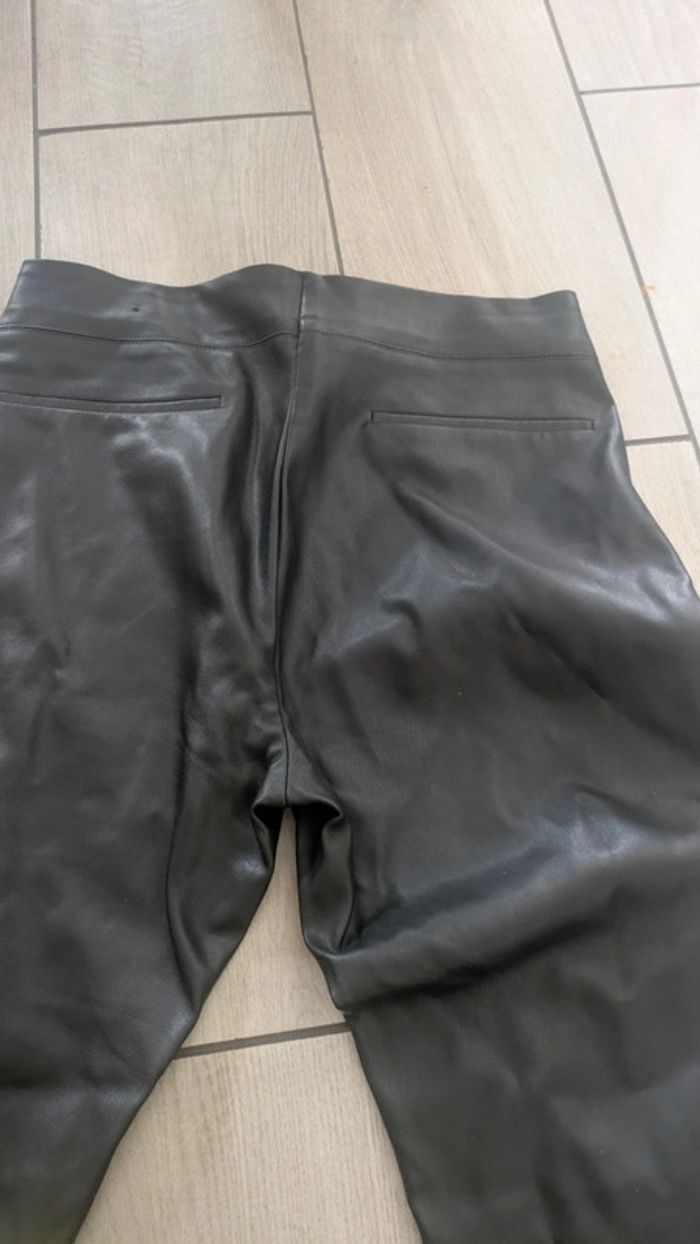 Legging Zara simili cuir - photo numéro 10