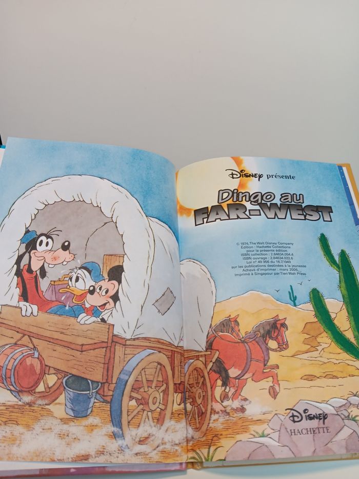 Livre Disney club du livre Dingo au far-west - photo numéro 4
