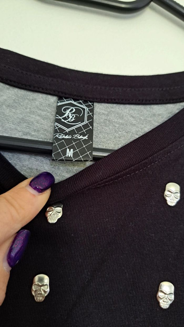 T-shirt tête de mort - photo numéro 4