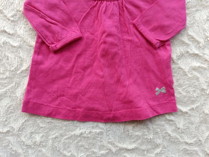 Ensemble (blouse manches longues+short) Fille 3 mois - photo numéro 5