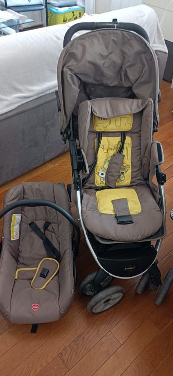 Poussette Bambi kid combinée landau-siege auto