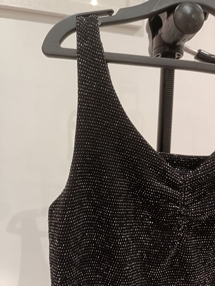 Robe a paillettes taille xxs noir - photo numéro 4