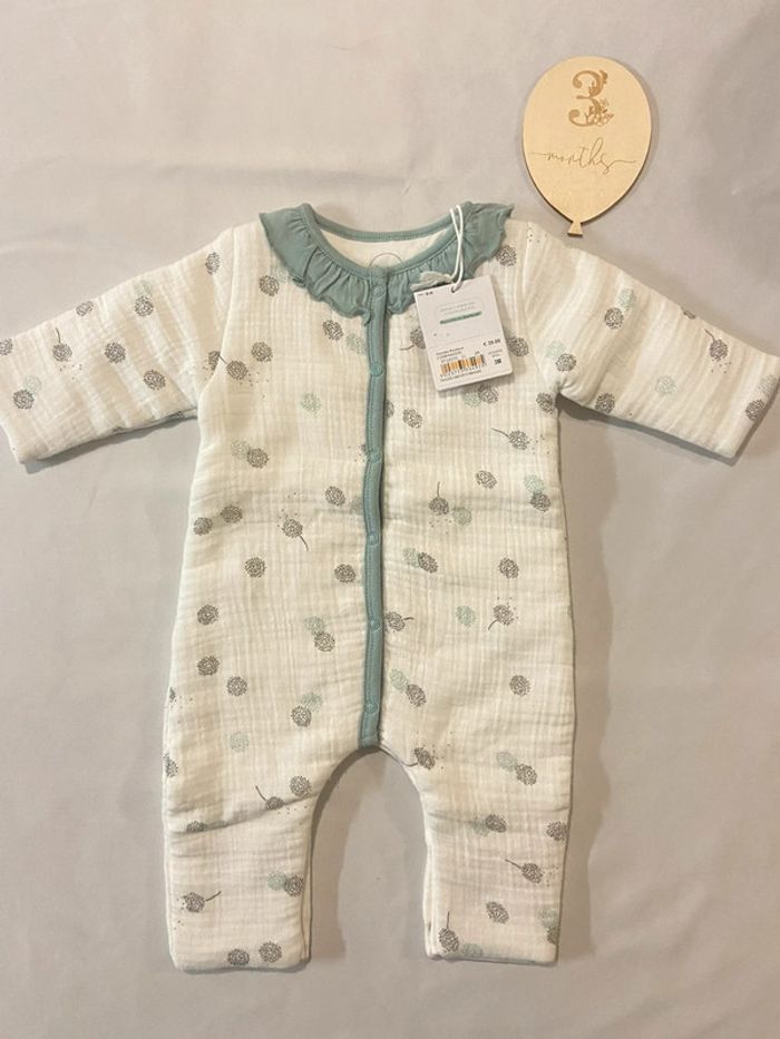 Pyjama sans pied- 3 mois