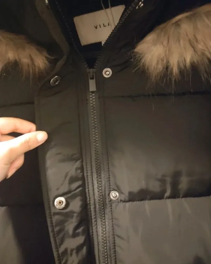 Manteau d'hiver à capuche Vila Femme taille 36 - photo numéro 6