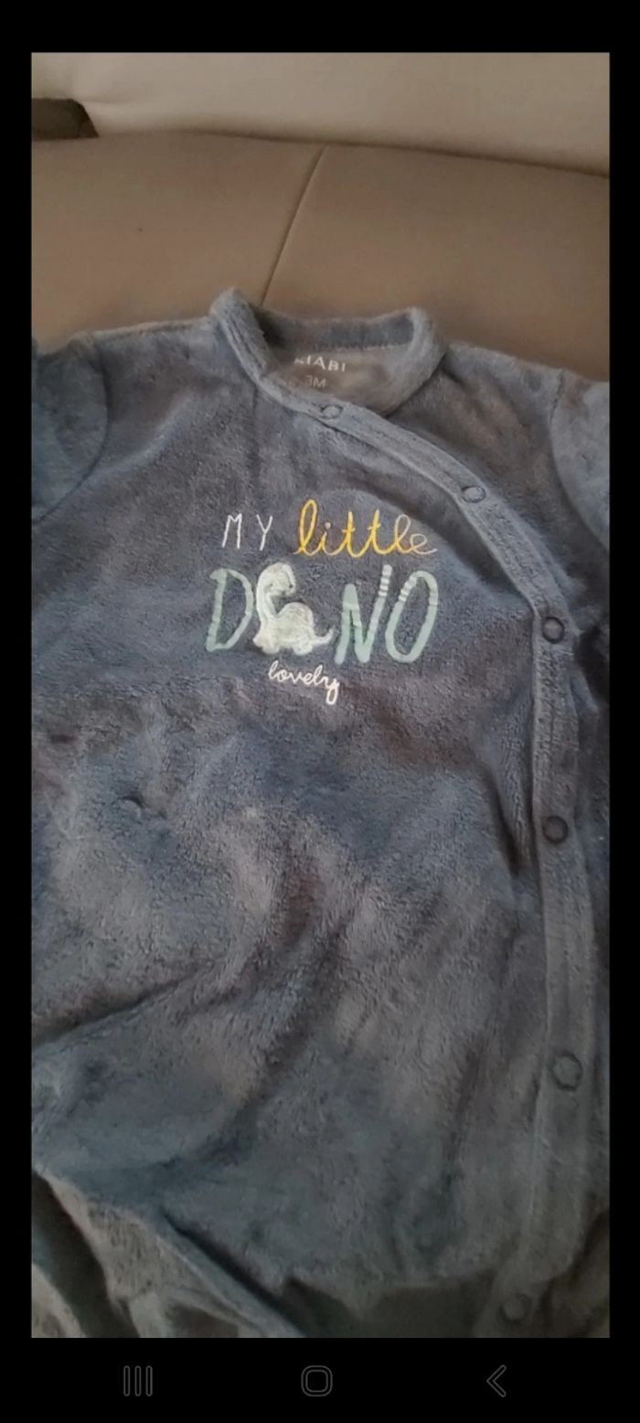 Pyjama 3 mois kiabi - photo numéro 3