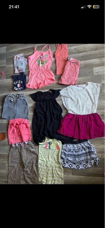 Lot fille 8 ans été 