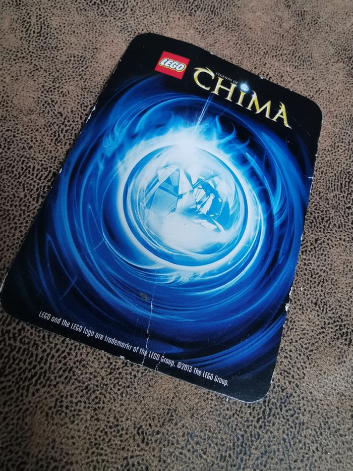 Carte à collectionner Lego Legends of Chima Huntor W4 - photo numéro 3