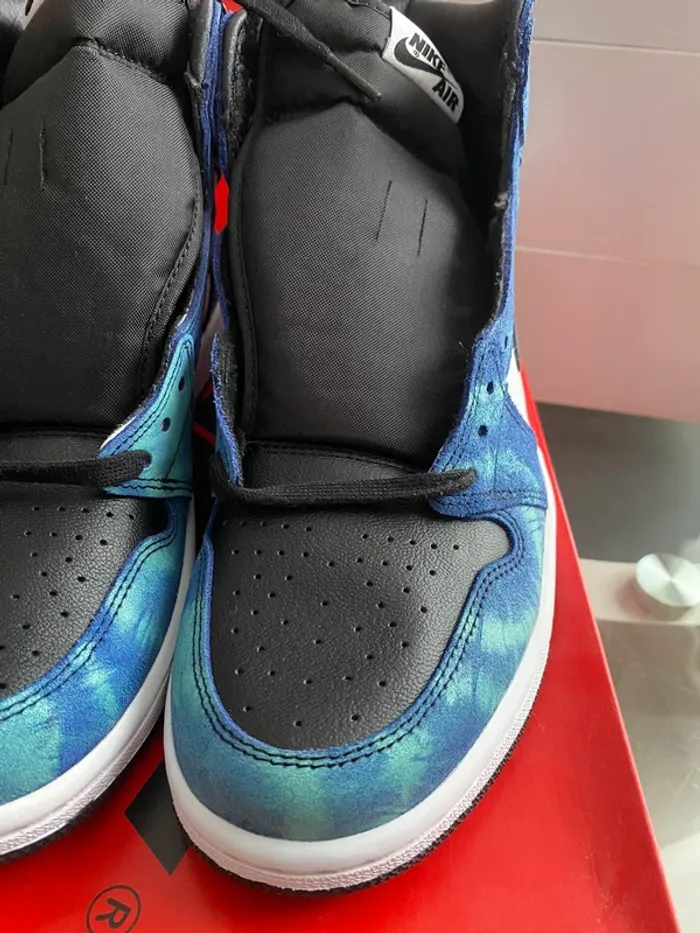 Jordan 1 rétro tie dye - photo numéro 14
