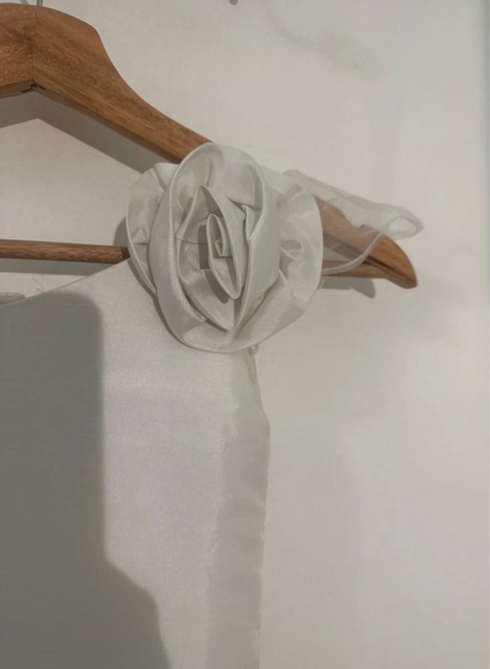 Robe cortège mariage écru Pronuptia 4/6 ans - photo numéro 4