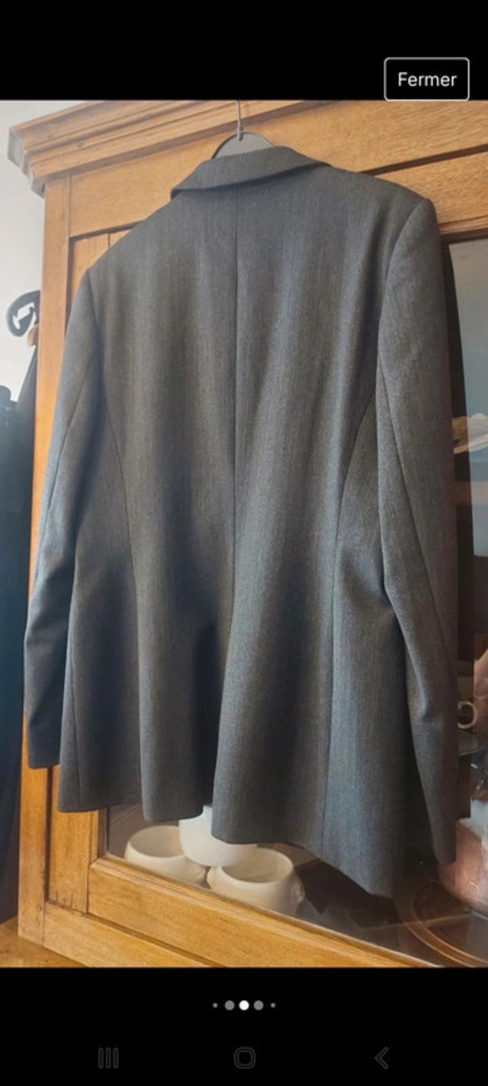 Blazer gris Mayerline fr 38 comme neuf - photo numéro 5