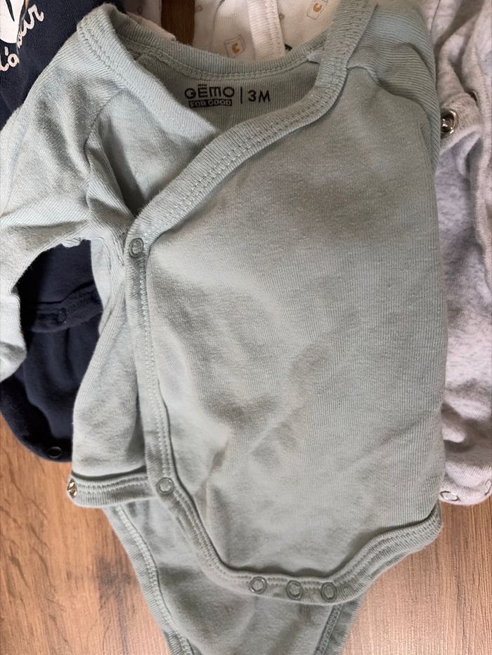 Lot 7 bodys manches longues - photo numéro 8