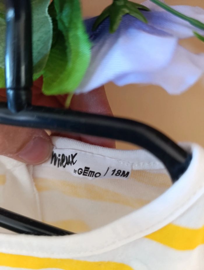 T-shirt manche longue 18mois Gémo - photo numéro 2