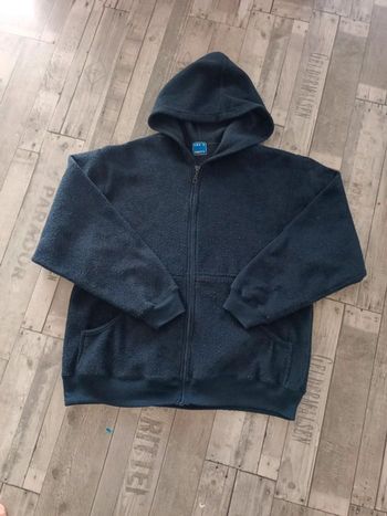 Gilet zippé à capuche XS