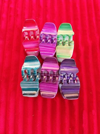 Barrette multicolore